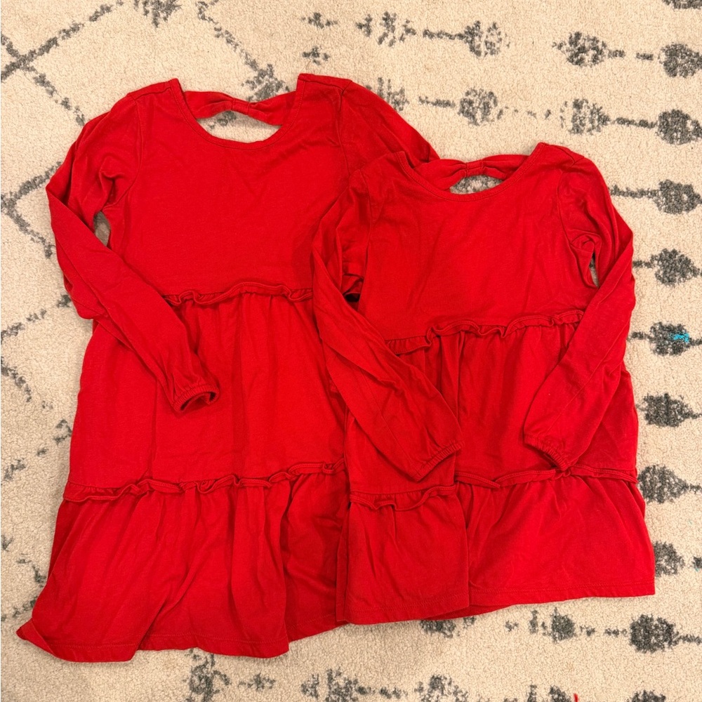 The Children's Place Vibrant Red Dresses